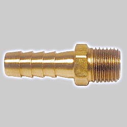 Photo of Brass Regulator Nipple - 3/8