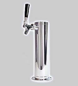 Photo of D4743T Polished SS 1-Faucet Beer Tower- 3
