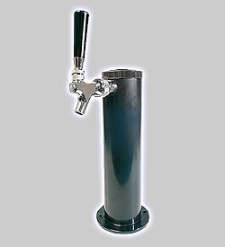 Photo of DS-431-211 Black ABS Plastic 1-Faucet Beer Tower - 3