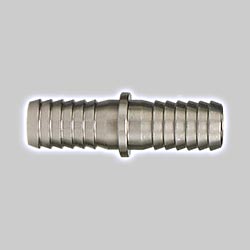 Photo of Stainless Steel Splicer for 3/8 Inch x 3/8 Inch I.D. Vinyl Tubing