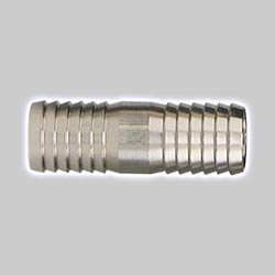 Photo of Stainless Steel Splicer for 1/2 Inch x 1/2 Inch I.D. Vinyl Tubing