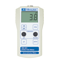 Milwaukee MW801 pH/EC/TDS Combo Meter (0-1990ppm)