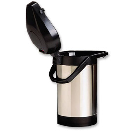 Photo of Oasis FreshStart 80 oz Airpot Stainless Steel Lever Carafe