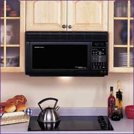 Photo of Sharp R1870 1.1 Cu Ft 850 W Above the Range Convection.