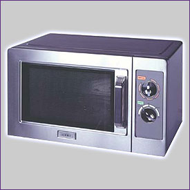 Photo of Summit SCM850 Stainless Steel 0.8 Cu Ft 850 W Mid-Size Countertop.
