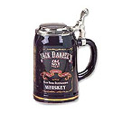 Jack Daniel's Stoneware Beer Stein with Lid