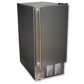Photo of Summit BIM40OS Stainless Steel Built-in Outdoor Ice Maker