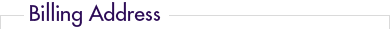 Billing Address