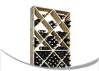 Country Pine Wine Racks
