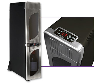 Photo of Chambrer WC603-137 7-Bottle Dual Zone Thermoelectric Wine Cooler