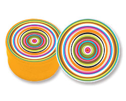 Photo of French Bull Rings Ceramic Coasters (Set of 6)