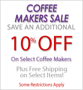 Coffee Makers 10%