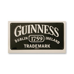 Photo of Guinness Trademark Metal Sign