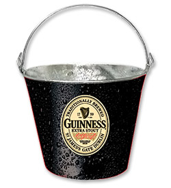 Photo of Guinness Label Tin Pail