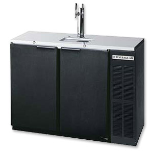 Photo of Beverage-Air DD48-B Two Keg Commercial Beer Refrigerator