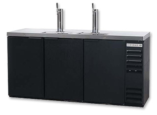 Photo of Beverage-Air DD72-B Three Keg Commercial Beer Refrigerator