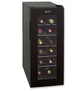 Photo of Avanti EWC120B 12-Bottle Thermoelectric Wine Cooler
