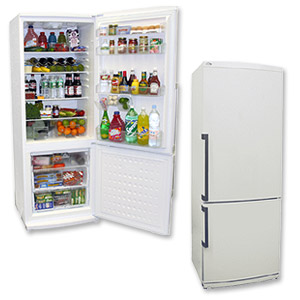 Photo of Summit FFBF280W 14 Cu. Ft. Frost Free Refrigerator with Bottom Freezer