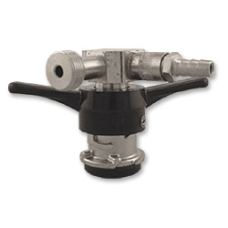 Photo of Low Profile D System Keg Coupler w/Pressure Relief Valve