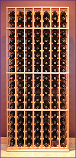 Photo of Grotto 7-Column Standard Kit Wine Rack
