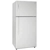 18.0 Cu. Ft. Frost Free Two Door Apartment Refrigerator - White Cabinet and White Doors
