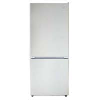 10.2 Cu. Ft. Two Door Frost Free Refrigerator - White Cabinet and White Door