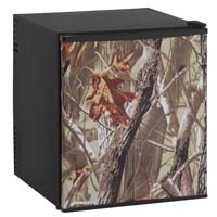 1.7 Cu. Ft. Compact SUPERCONDUCTOR Refrigerator - Black Cabinet and Camouflage Door