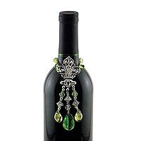 Fluer De Lis Wine Bottle Jewelry