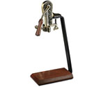 Rogar 0250 Estate Wine Opener Gift Set - Antique Brass with Hardwood Base