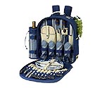 Picnic at Ascot Aegean Picnic Backpack for 4