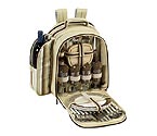Picnic at Ascot Santa Cruz Picnic Basket for 4