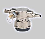 Low Profile D System Keg Tap Coupler w/ Pressure Relief