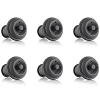 Wine Saver Extra Stoppers (Set of 6) - Grey