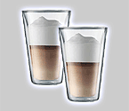 Bodum 10110-10US Canteen Double Wall Cooler / Beer Glass (Set of 2)