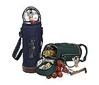 Picnic at Ascot Classic Single Bottle Canvas Wine Carrier
