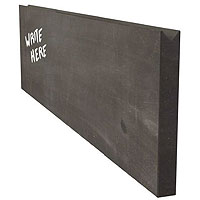 Chalkboard Menu Wall Board Plank - Black