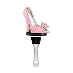 Pretty in Pink Shoe Wine Bottle Stopper