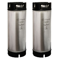 Coffee Kegs - Ball Lock 5 Gallon Rubber Top - Brand New - Set of 2