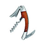 Bamboo and Stainless Steel Curved 3194 Waiter's Wine Opener