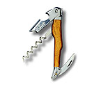 Cépage Laguiole Corkscrew & Leather Case Set - Olive Wood