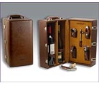 Laguiole Wine Valise Bottle Carrier
