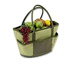 Picnic at Ascot Hamptons Picnic Basket Cooler Tote for Four
