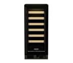 Marvel 3SWC-BS-G Chateau Wine Captain - Black with Stainless Steel Door