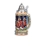 Bavarian Beerwagon Beer Stein