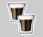 Bodum 4554-10US Assam Double Wall Espresso Shot Glass (Set of 2)