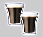 Bodum 4555-10US Assam Double Wall Tumbler / DOF Glass (Set of 2)