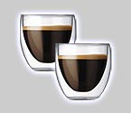 Bodum 4557-10US Pavina Double Wall Espresso Shot Glass (Set of 2)
