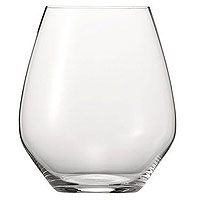 Spiegelau Authentis Casual Burgundy Stemless Tumblers, Set of 4 in Gift Tube
