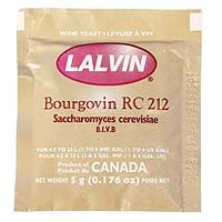 Lalvin RC212 Wine Yeast 5 g