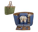 Montecito Picnic Tote with Deluxe Service for Four